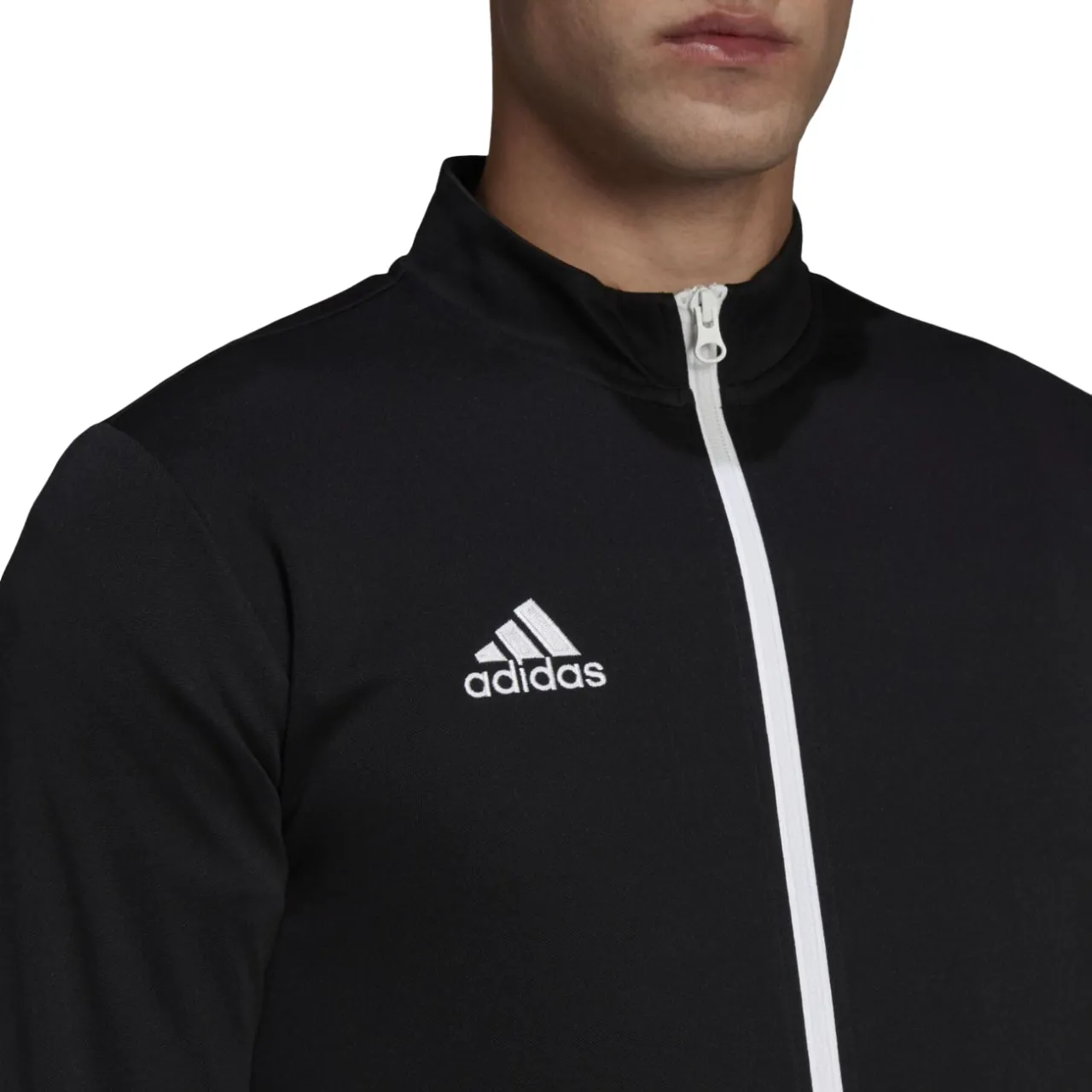 4 x Adidas Mens Entrada 22 Track Top Black/White Football Jacket