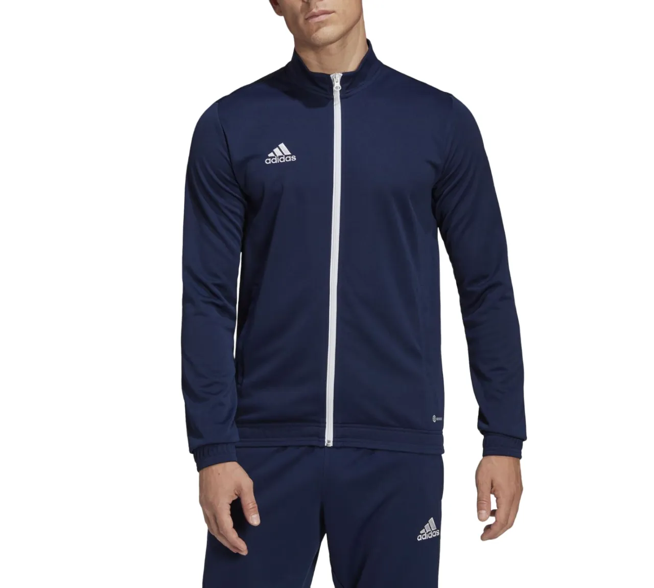 5 x Adidas Mens Entrada 22 Track Top Navy/White Football Jacket