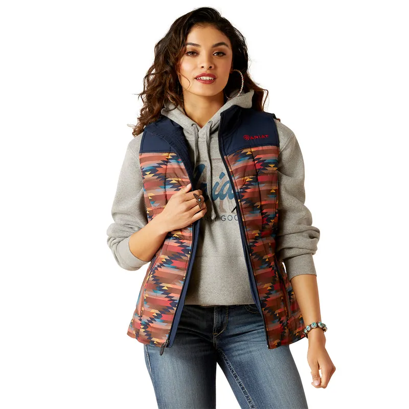 'Ariat' Women's Crius Concealed Carry Insulated Vest - Mirage Print