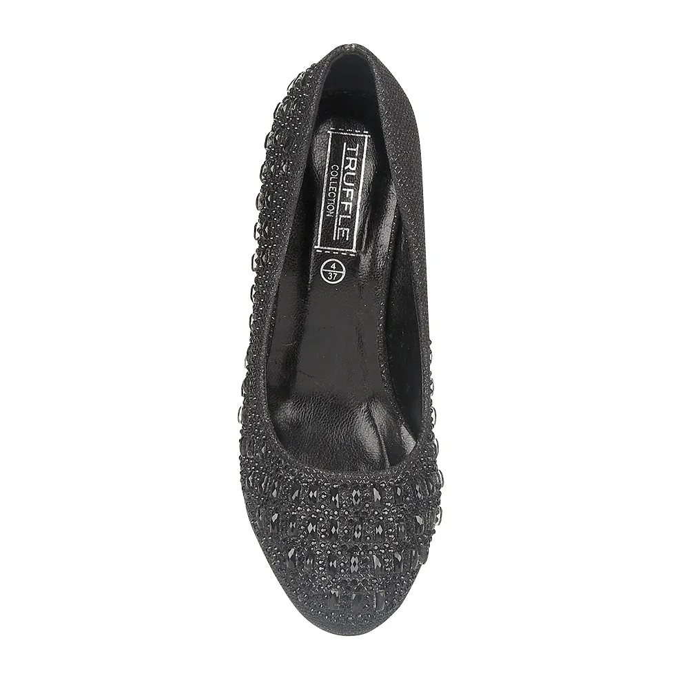 Black Flat Shoes