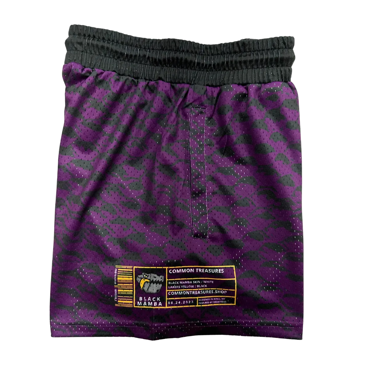 Black Mamba (5" Inseam) - Hoop Shorts