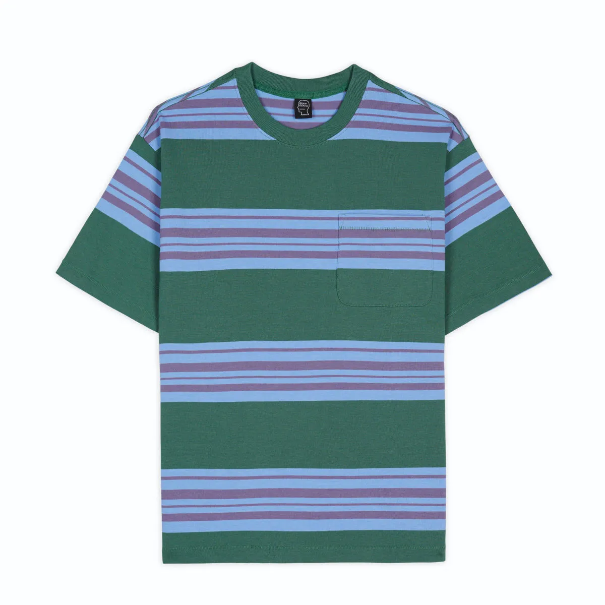 Brain Dead Baker Striped Pocket Tee