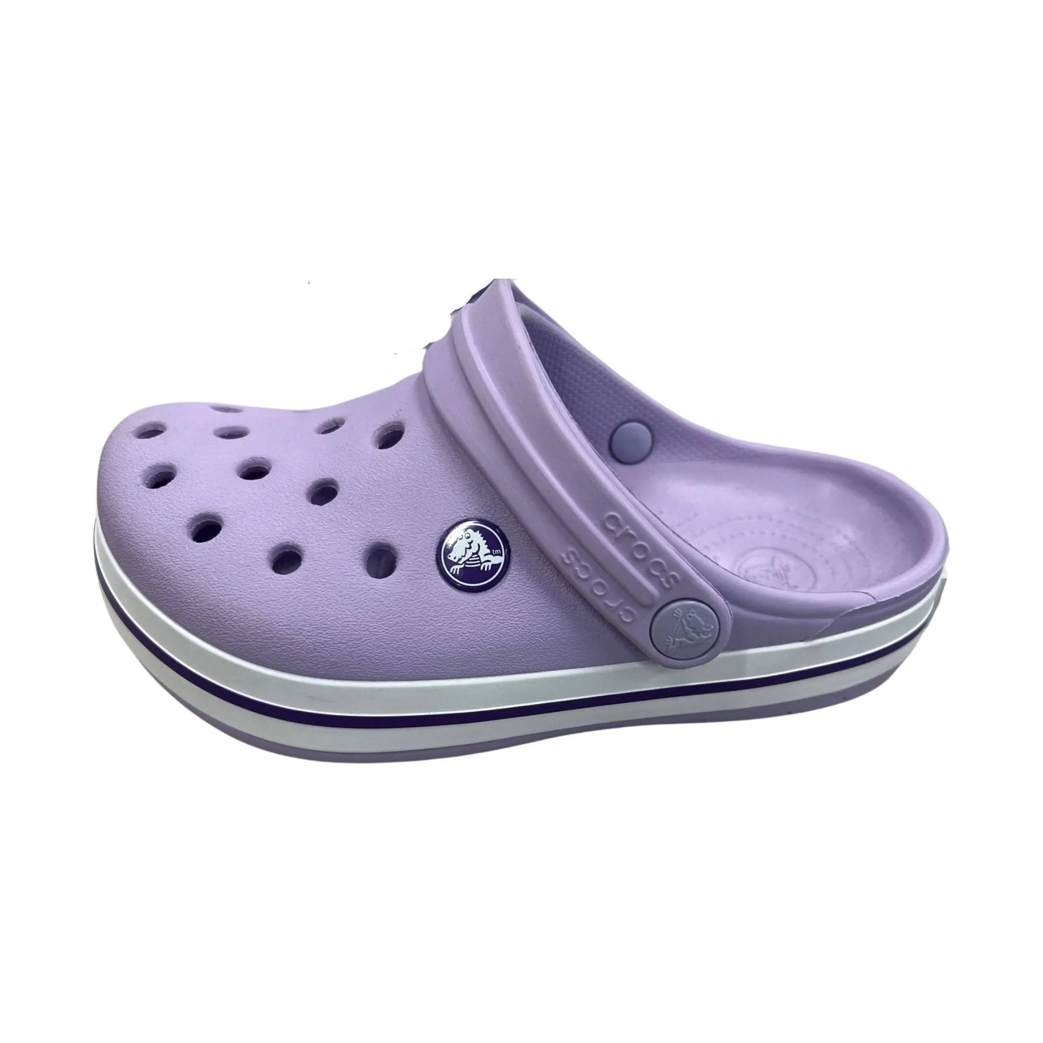 Crocs Kids' Classic Band Clog - Purple