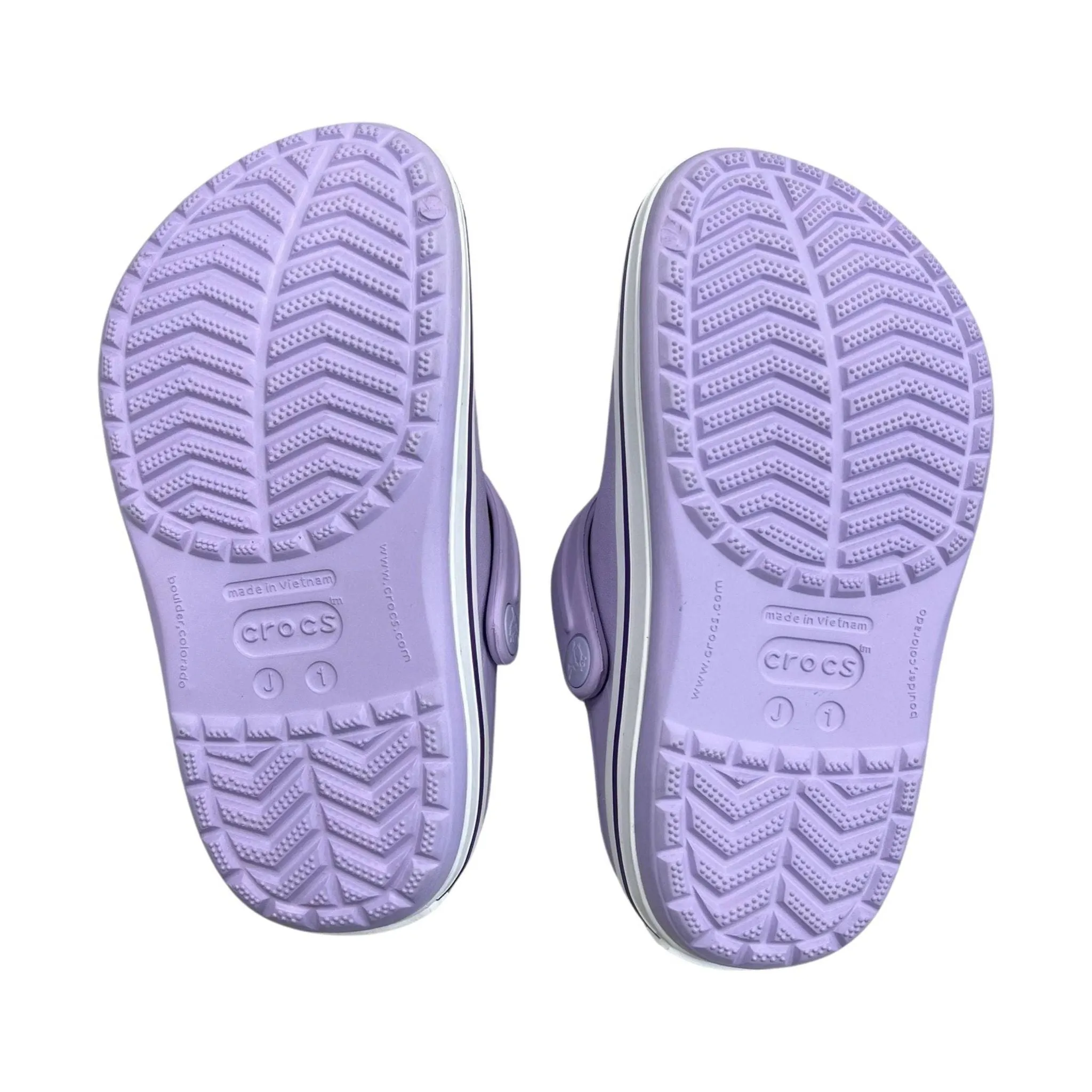 Crocs Kids' Classic Band Clog - Purple