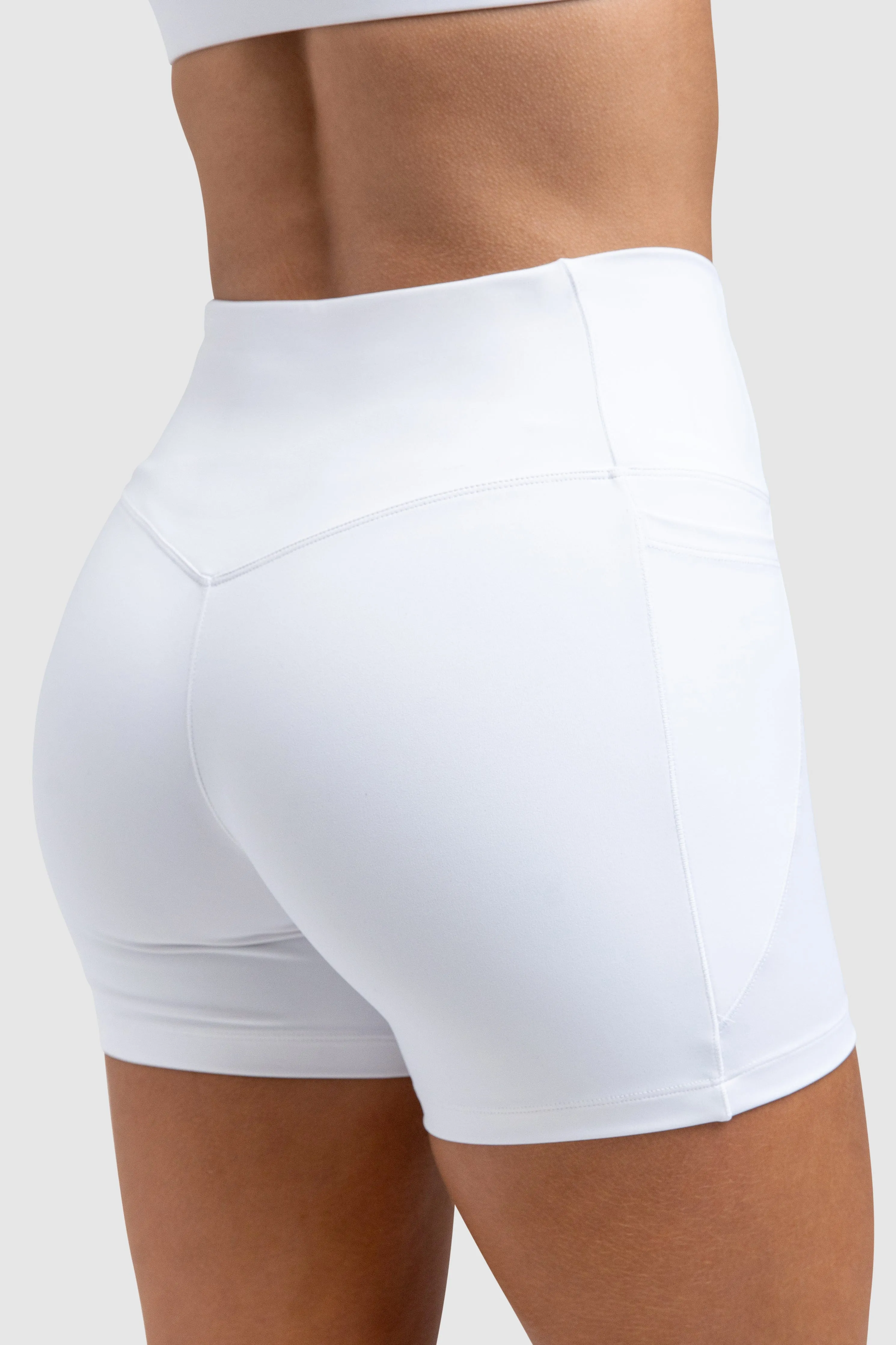 Desire Shorts - White