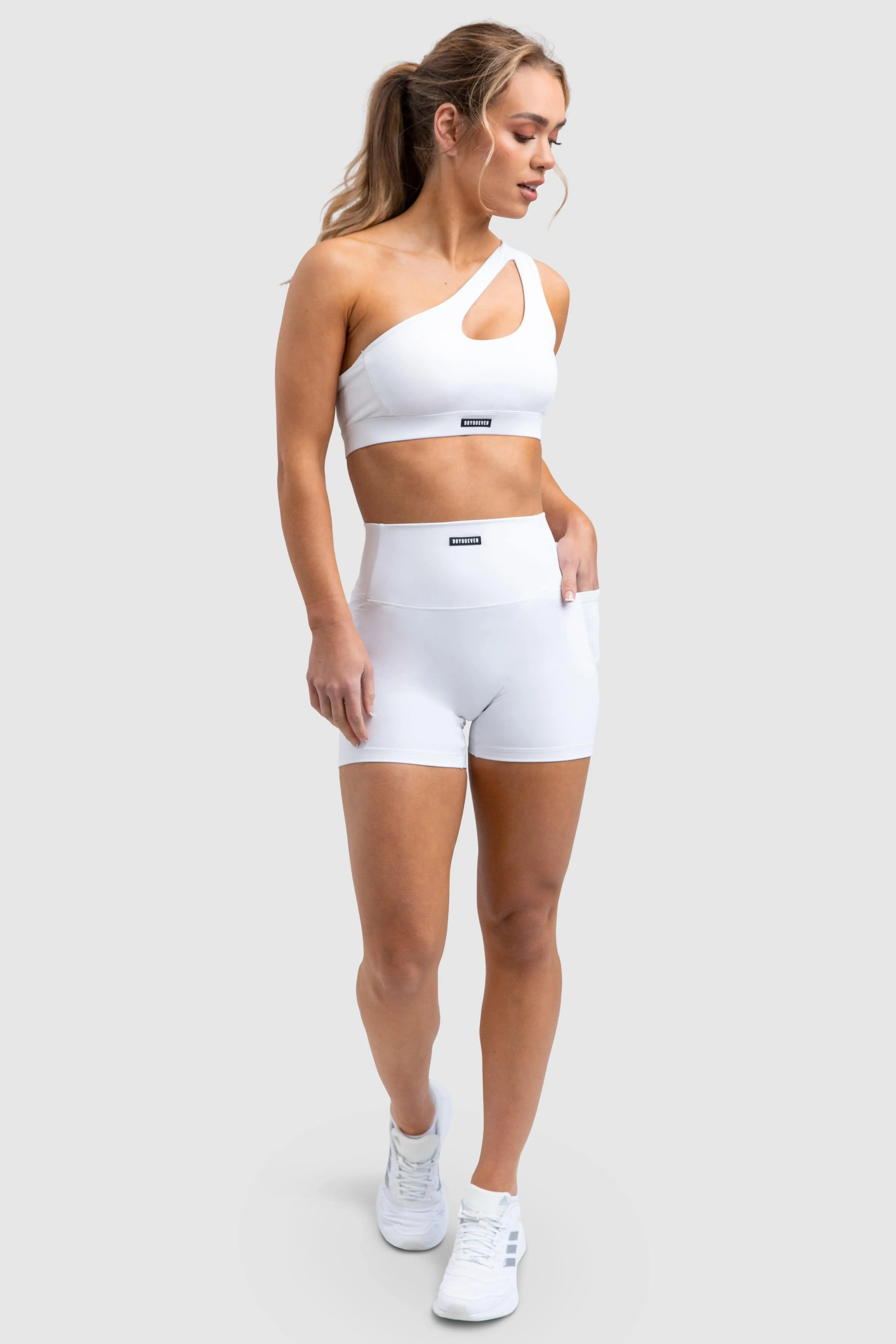 Desire Shorts - White