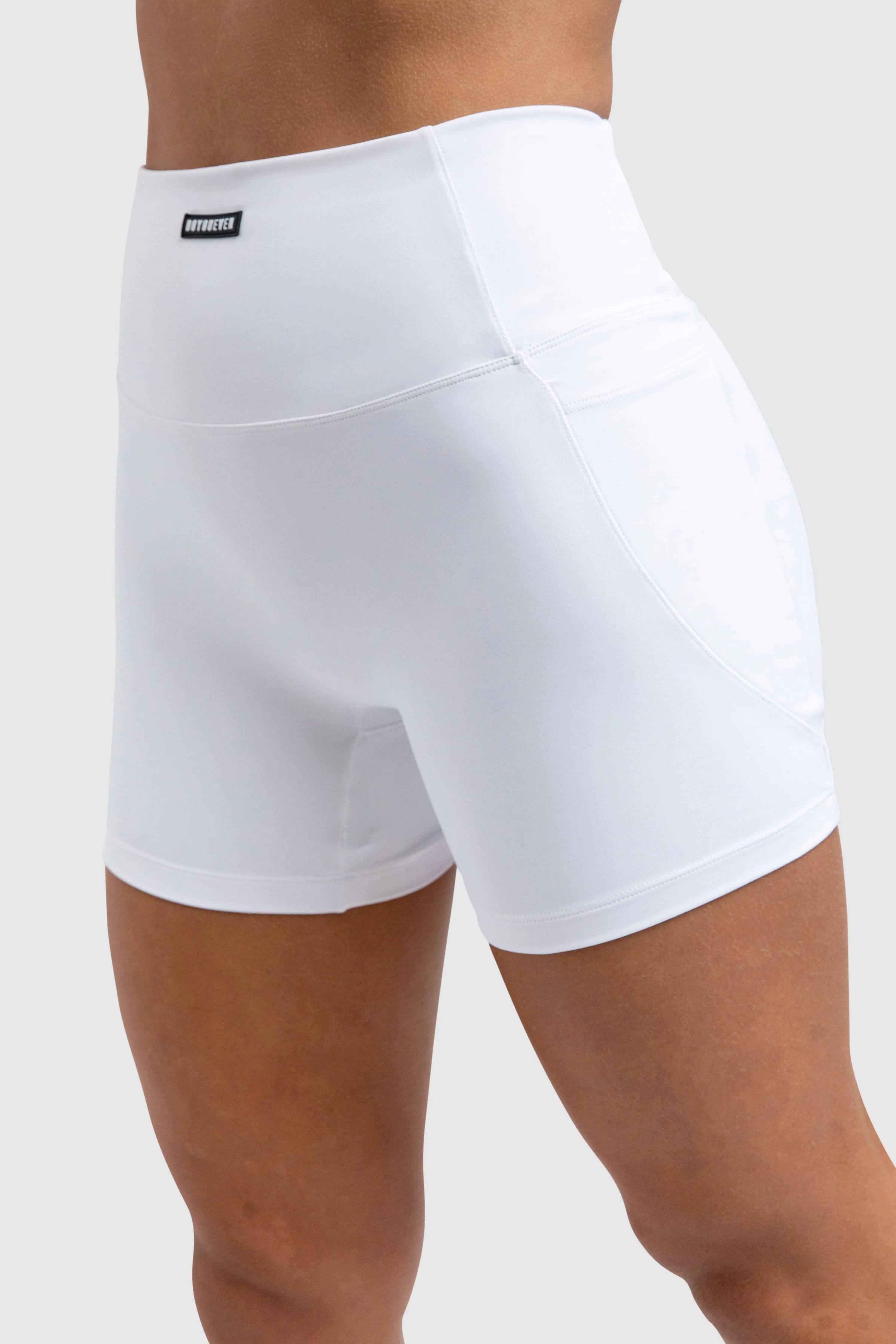 Desire Shorts - White