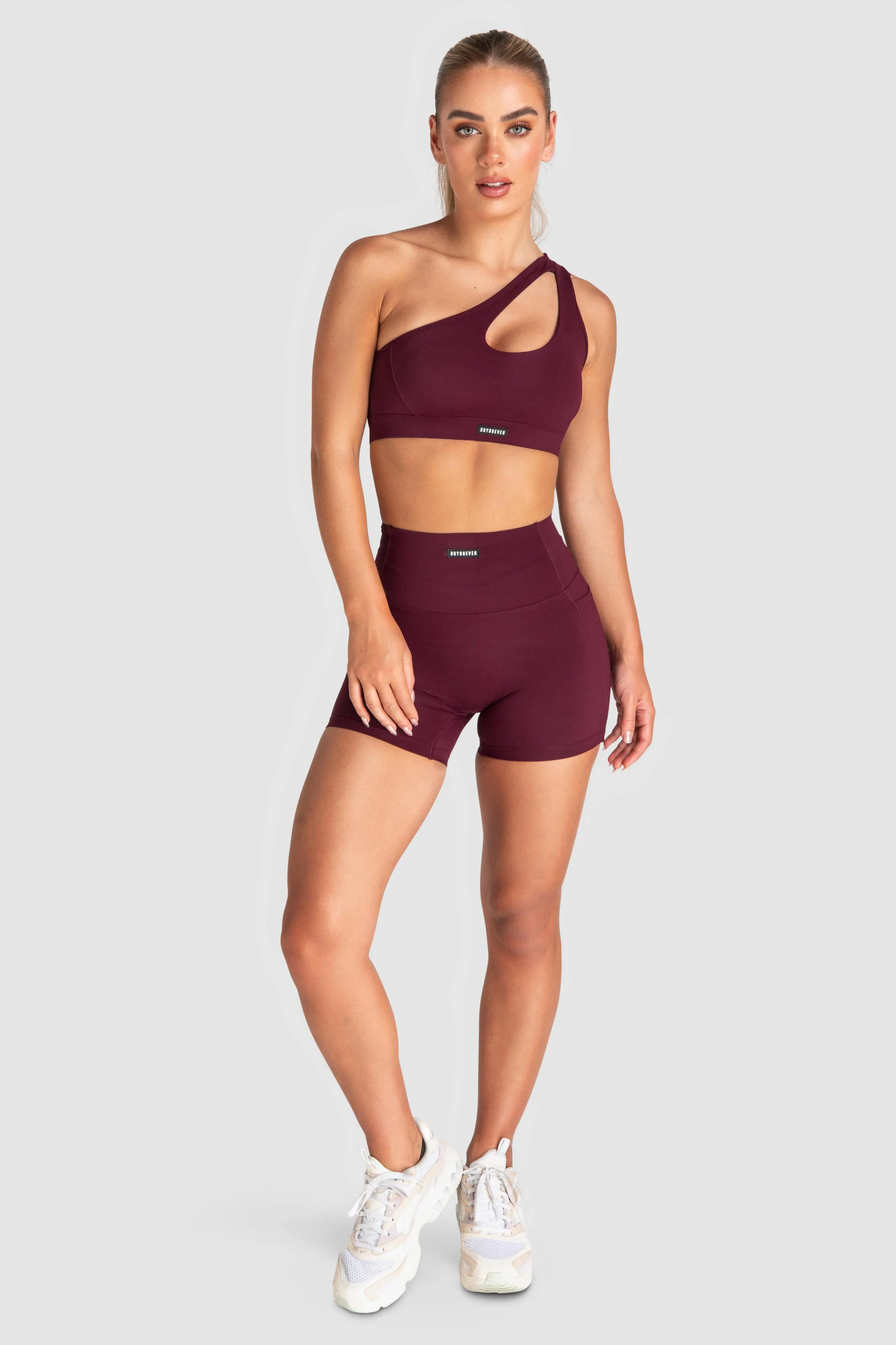 Desire Shorts - Wine Red