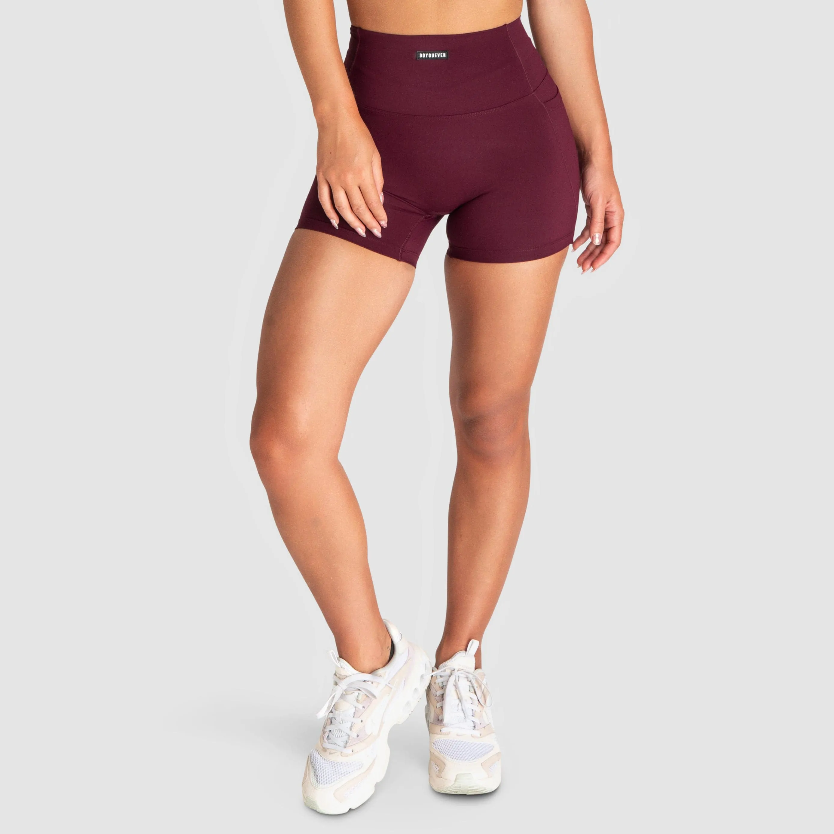 Desire Shorts - Wine Red