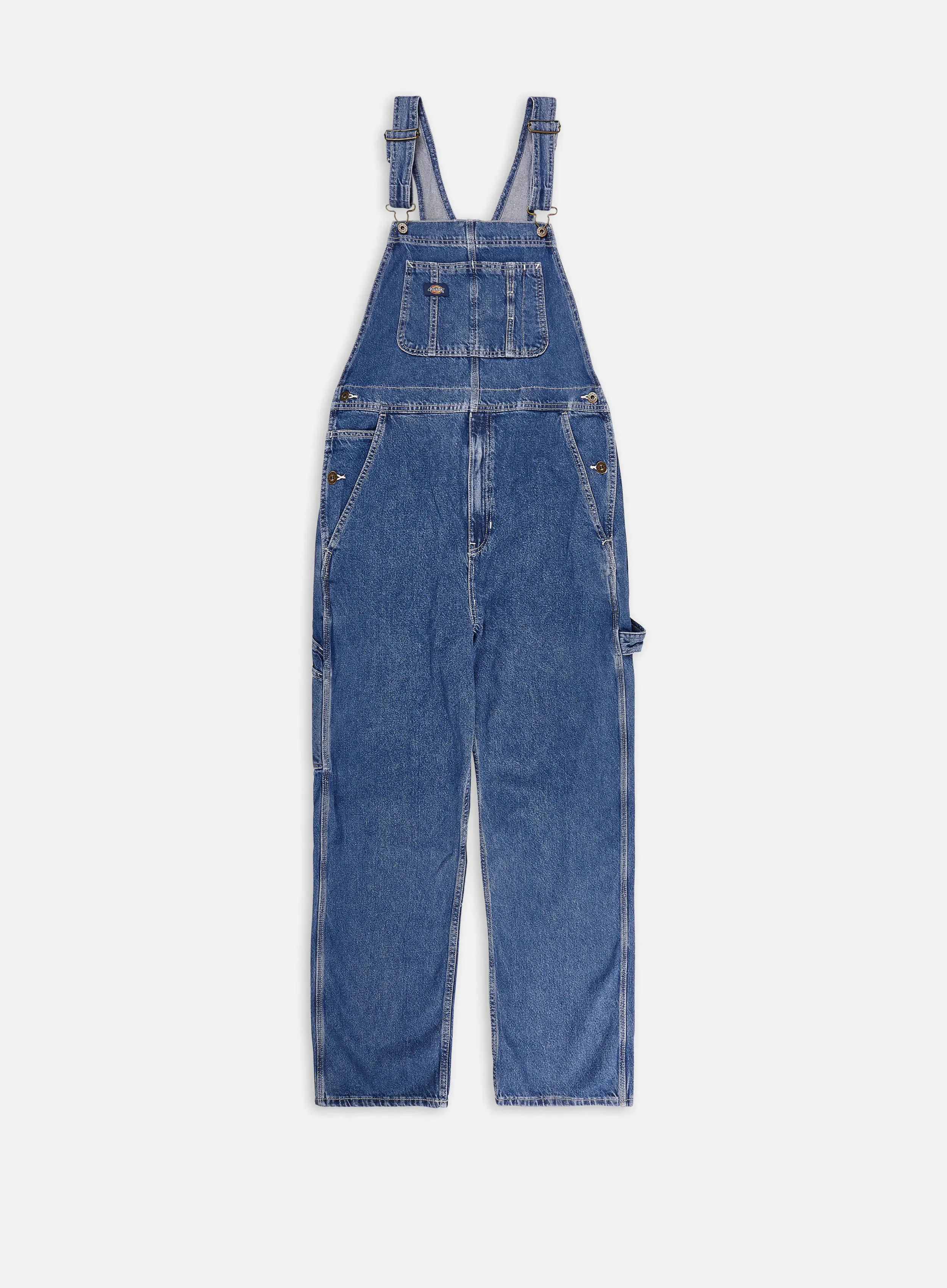 Dickies Denim Dungarees Classic Bib DK0A4XYACLB blue denim 