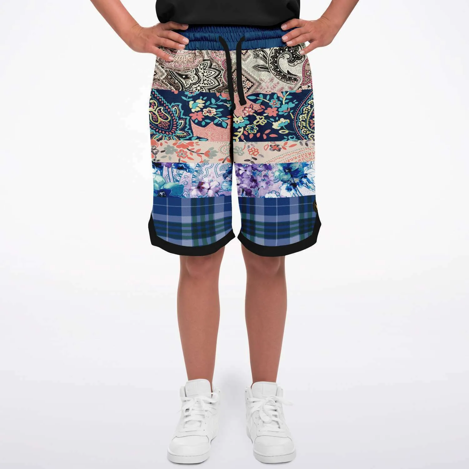 Dolores Park Paisley Basketball Shorts