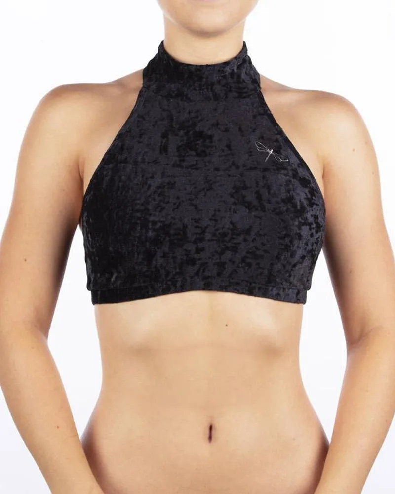 Dragonfly Lisette Top - Velvet Black