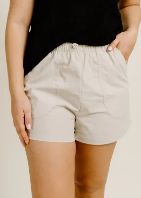 Easy Breezy Shorts - Light Khaki