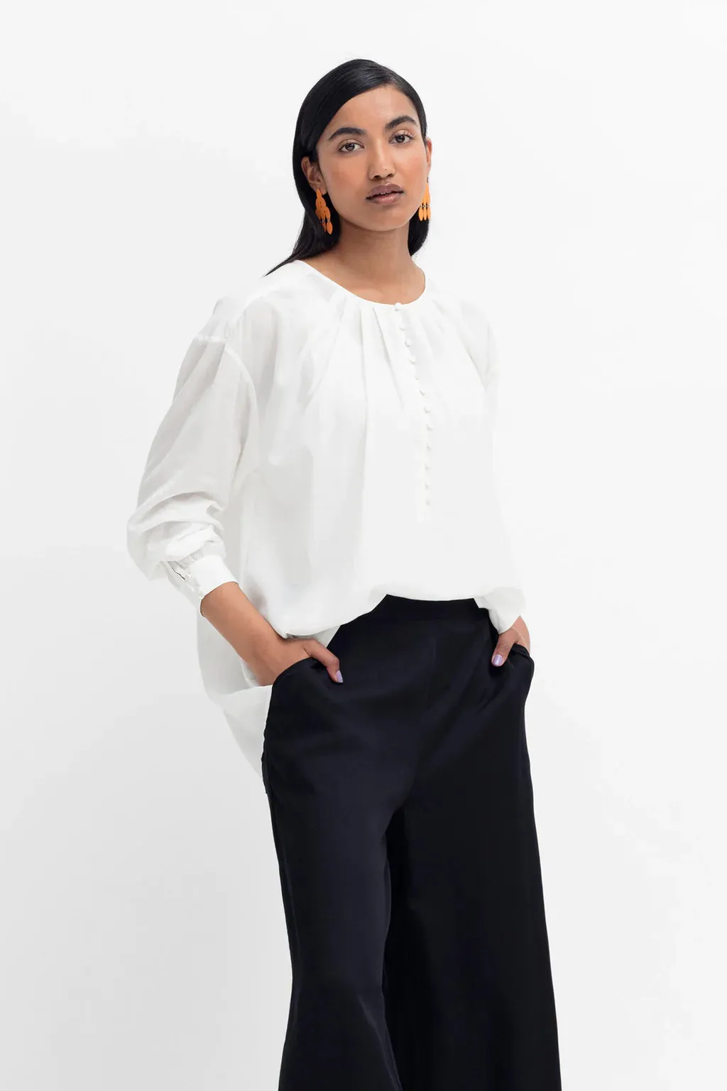 Elk The Label - Fara Shirt - White