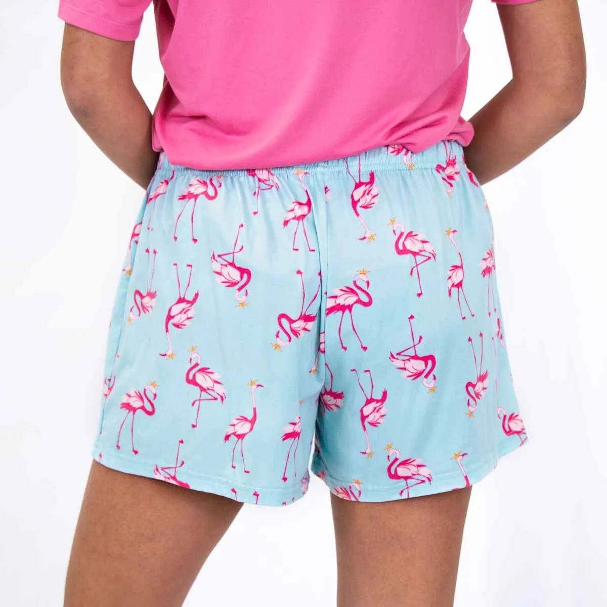 Flamingle Sleep Shorts