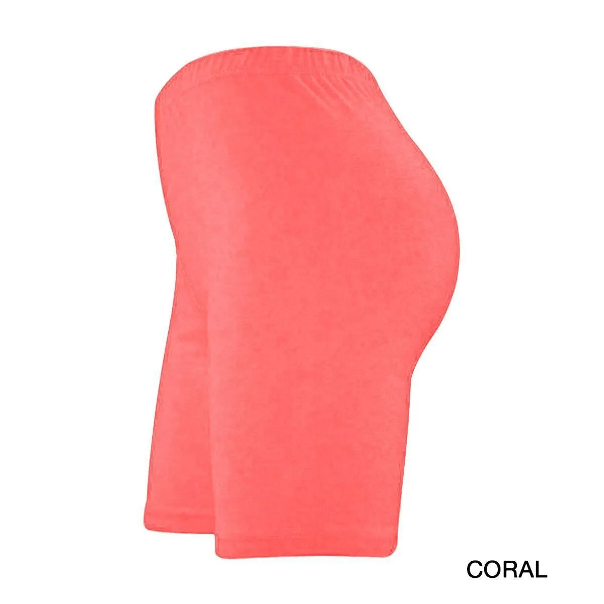 Girl's Plain Cycling Shorts