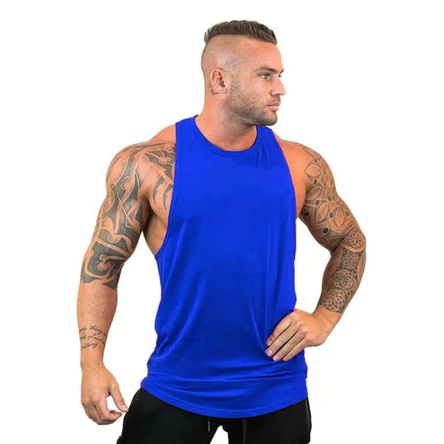 Gyms Stringer Shirt Fitness Tank Top Men Gyms Clothing