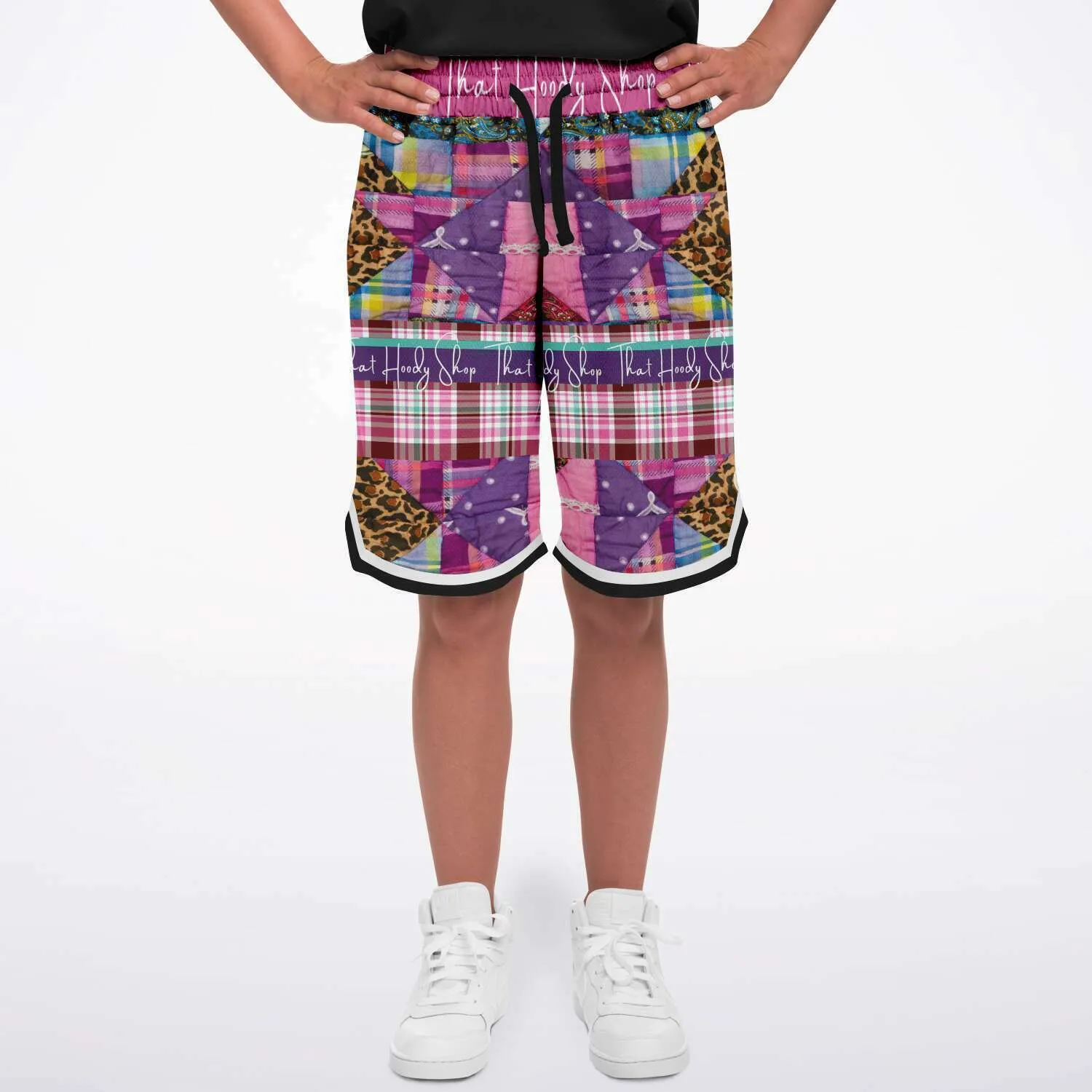 Gypsy Queen Purple Basketball Shorts