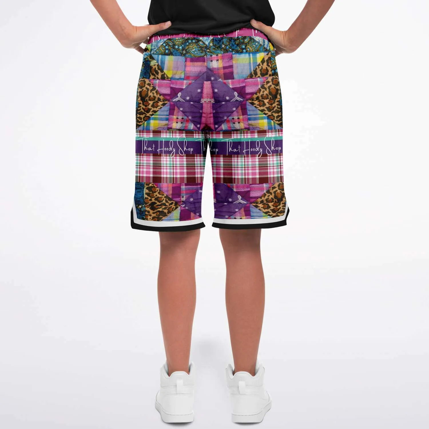 Gypsy Queen Purple Basketball Shorts