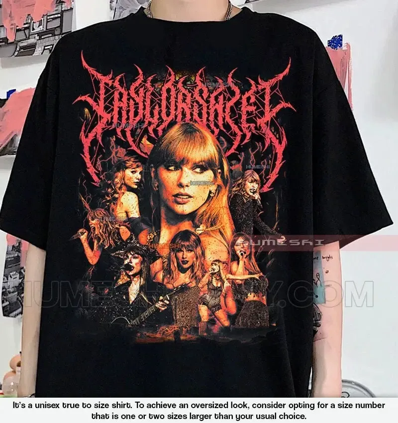 Heavy Metal Swiftie Shirt, Eras Tour Heavy Metal, Emo Swift Shirt, Swiftie Merch, Folklore, Evermore, Unisex