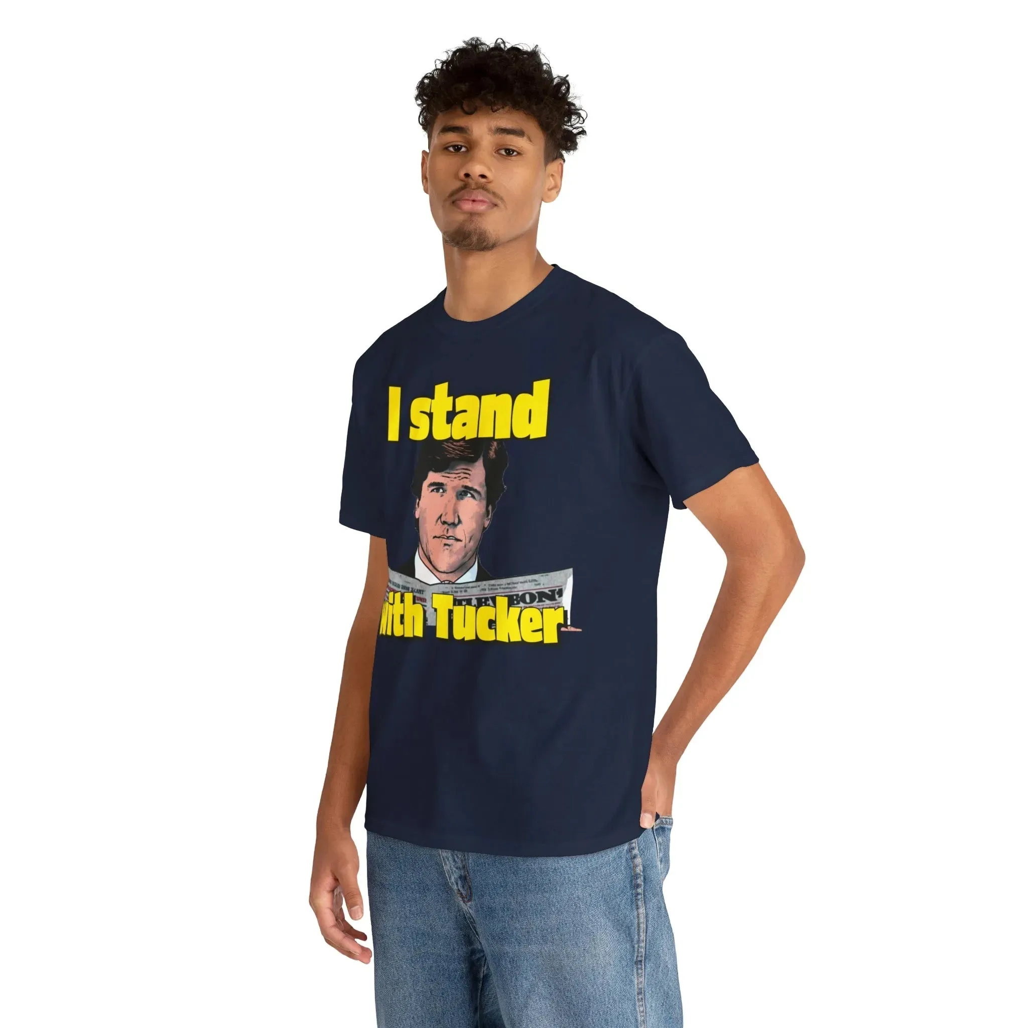 I Stand With Tucker Carlson T-Shirt