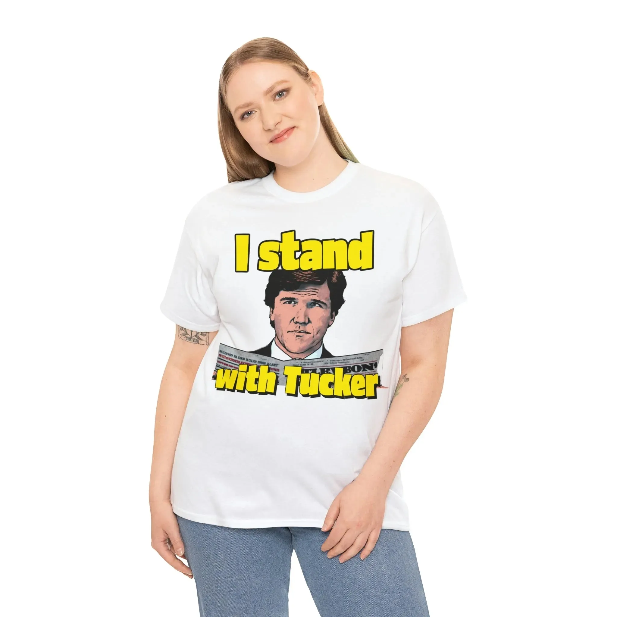 I Stand With Tucker Carlson T-Shirt