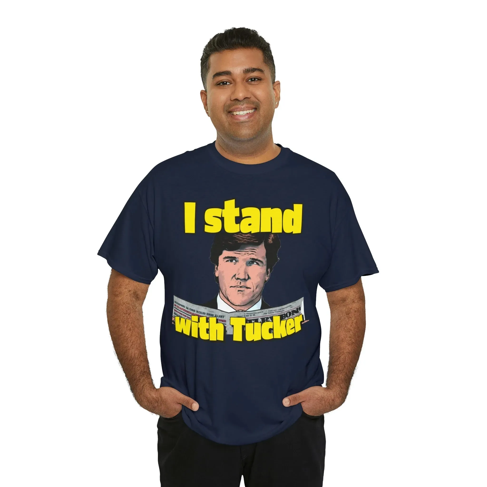 I Stand With Tucker Carlson T-Shirt