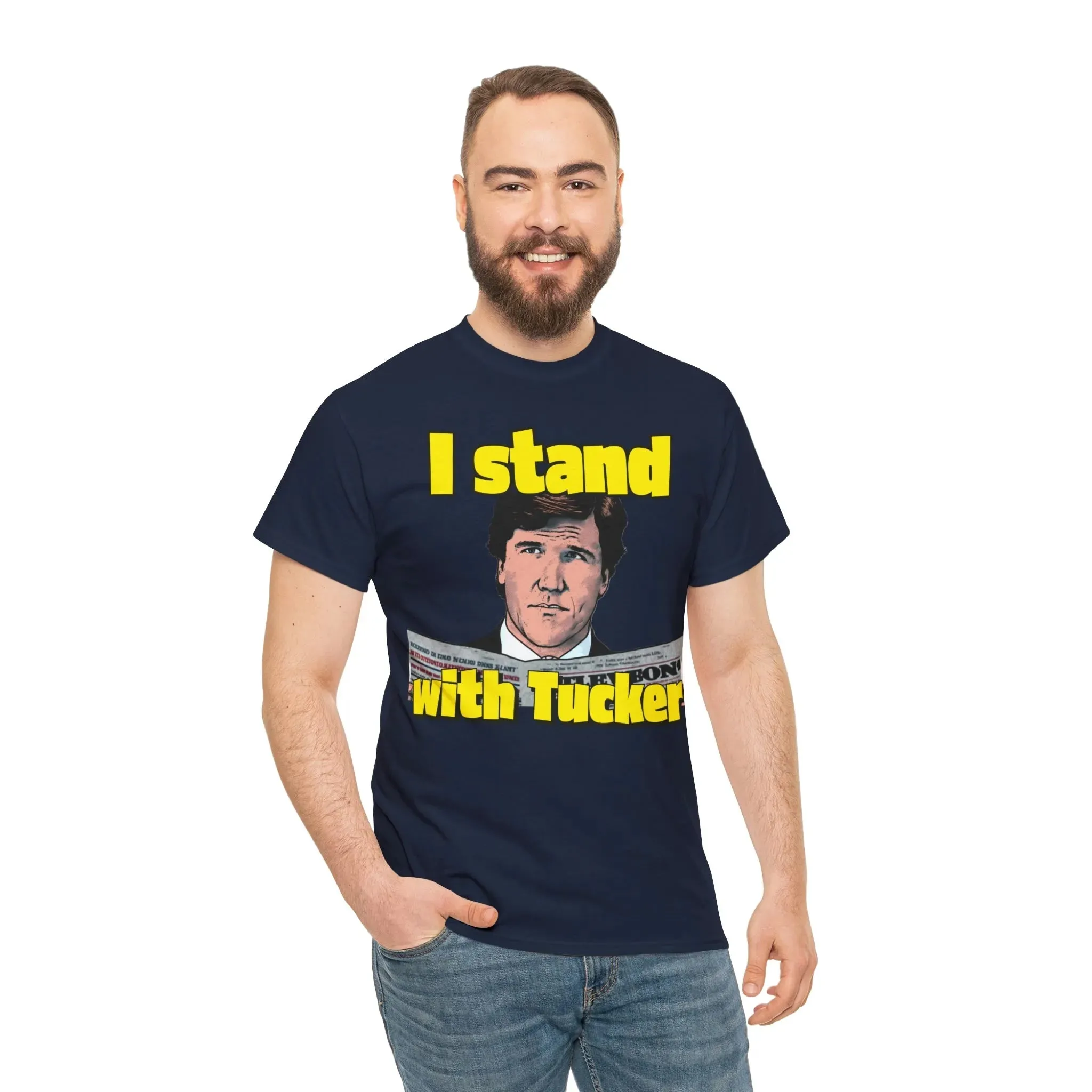 I Stand With Tucker Carlson T-Shirt