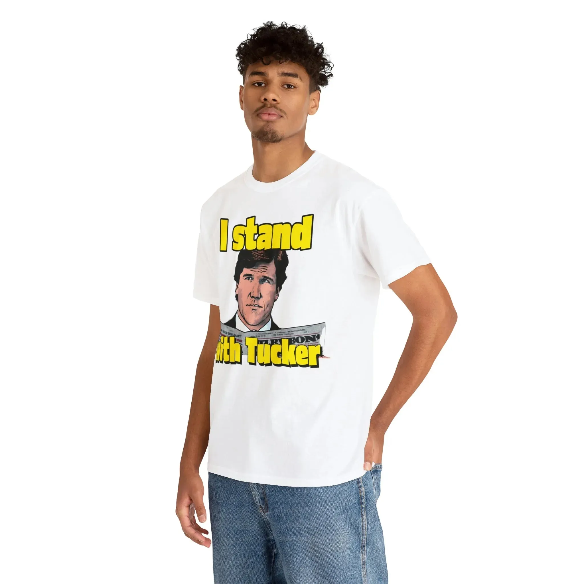 I Stand With Tucker Carlson T-Shirt