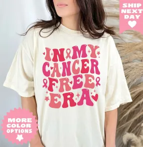 In My Cancer Free Era Shirt, Breast Cancer Awareness Shirt, Pink Ribbon, Cancer Survivor Gift, Warrior Shirt, Cancer Support Team Shirt