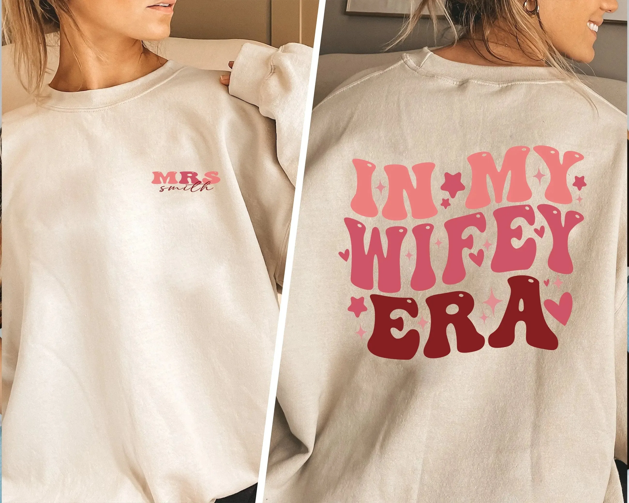 In My Wifey Era Shirt, Custom Bride Shirt, Engagement Gift For Her, Wedding Gift, Bridal Shower Gift, In My Wifey Era Comfort Color Shirt