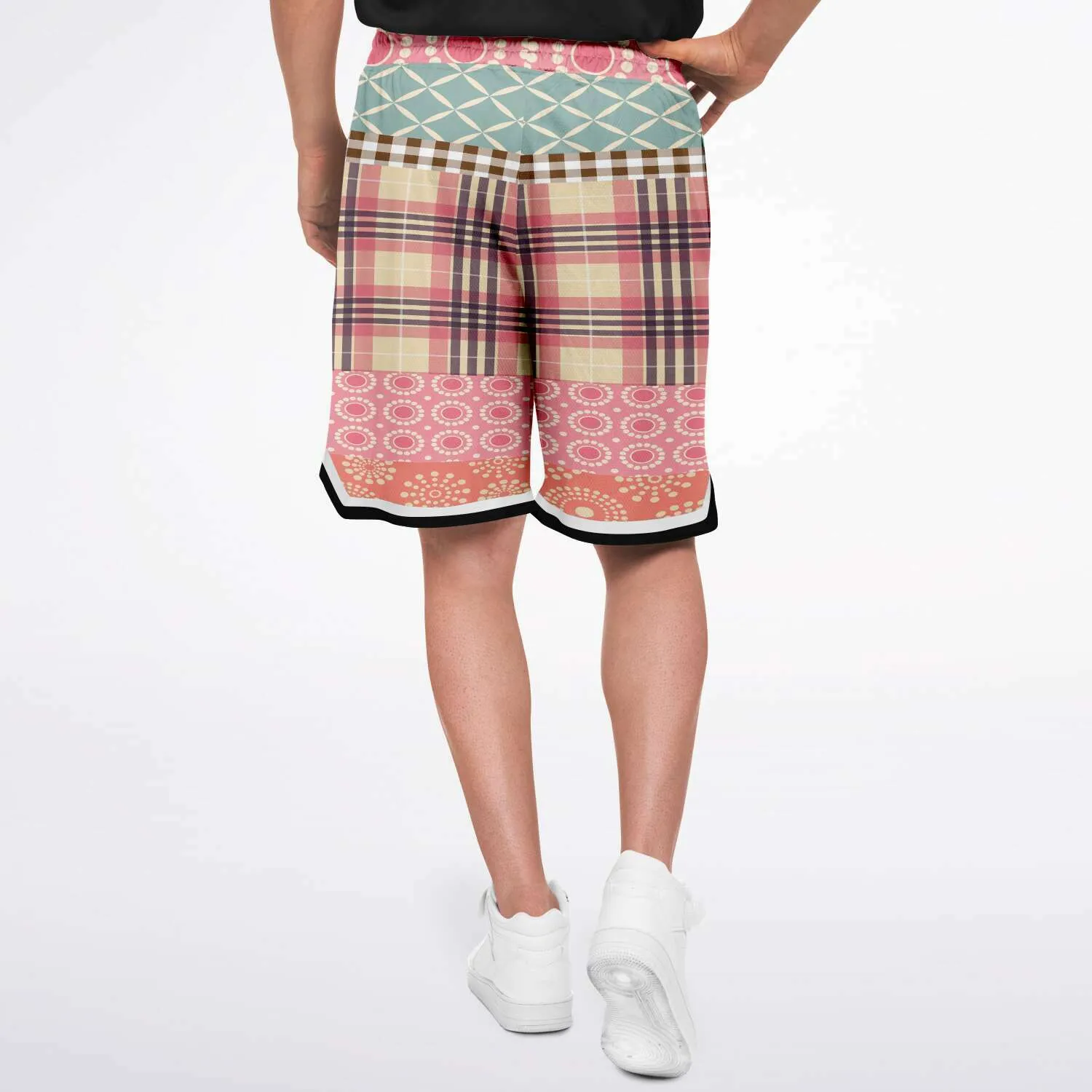 Kaleidoscope Unisex Basketball Shorts