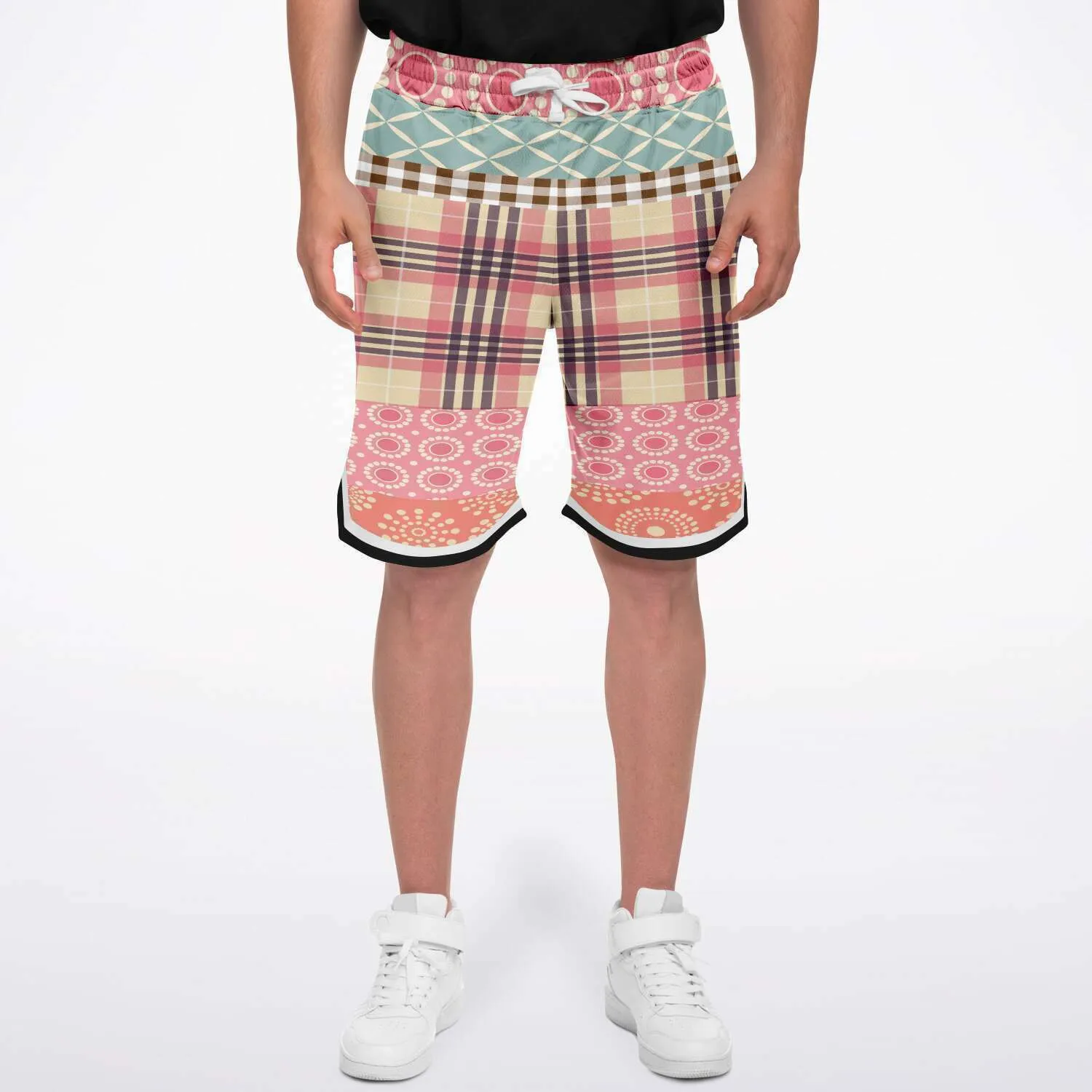 Kaleidoscope Unisex Basketball Shorts