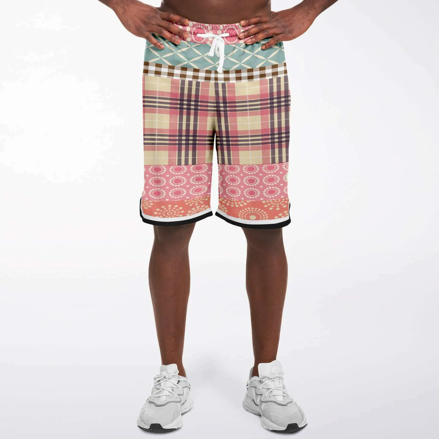 Kaleidoscope Unisex Basketball Shorts