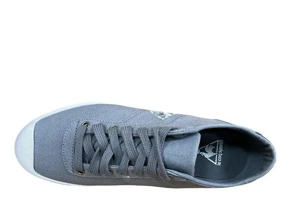 Le Coq Sportif women's sneakers shoe in Lilas canvas 1320811 grey