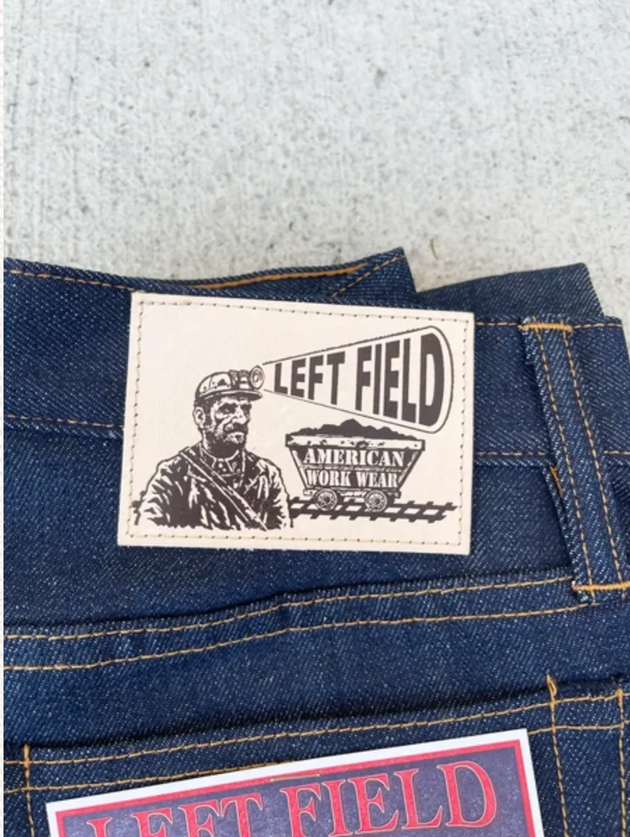 Left Field NYC Greaser 1968 Cone White Oak 13 oz NON Selvedge Denim (size down, running  1 ) Check Specs