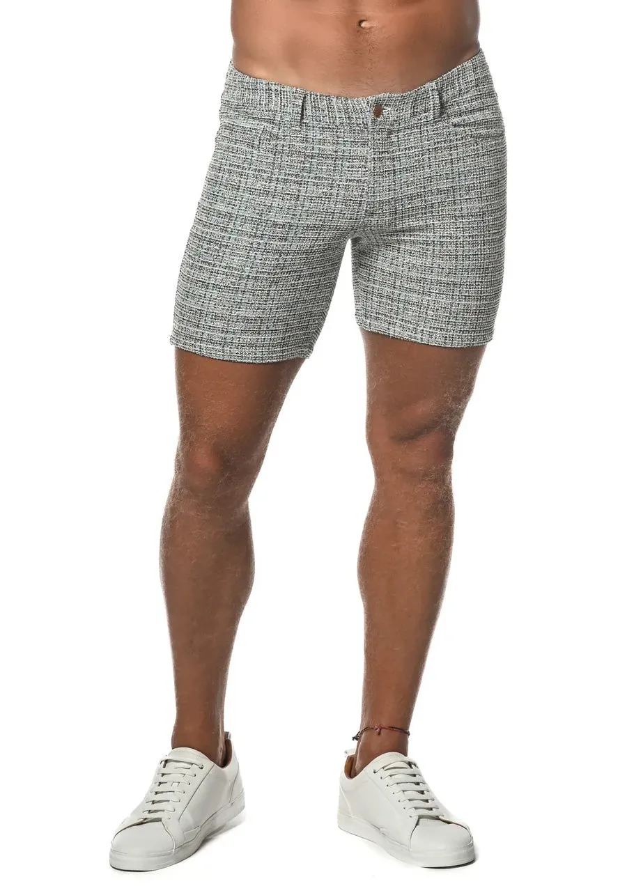 Limited Edition Mint Tweed Shorts