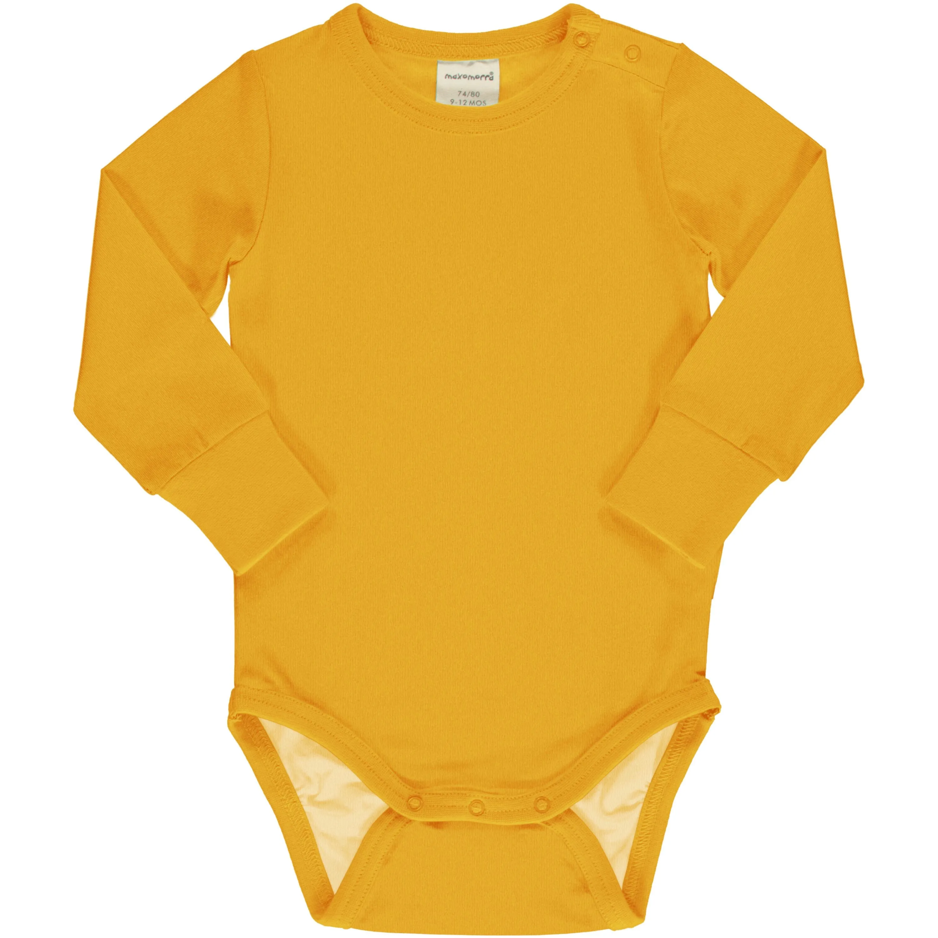 Maxomorra Amber Long Sleeved Bodysuit