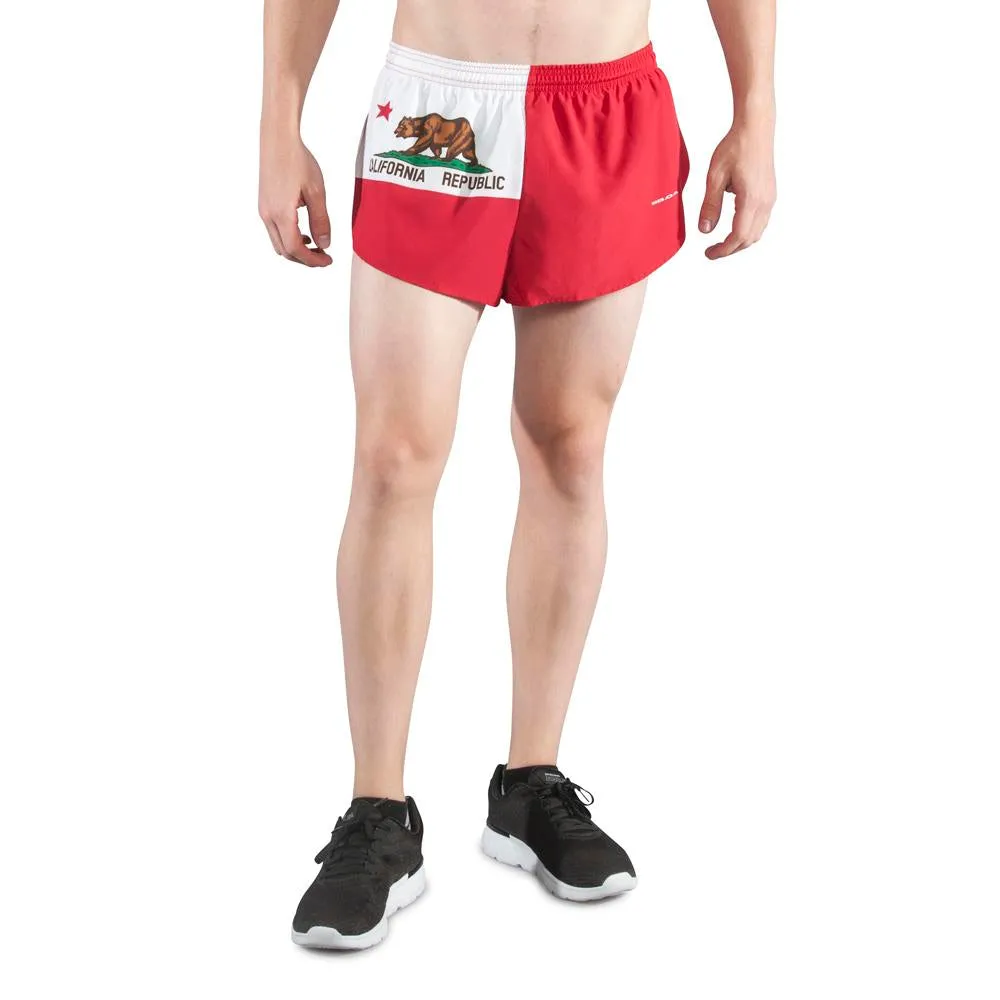 Men's 1" Elite Split Shorts- California