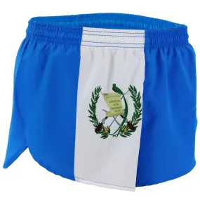 Men's 1" Elite Split Shorts- Guatemala