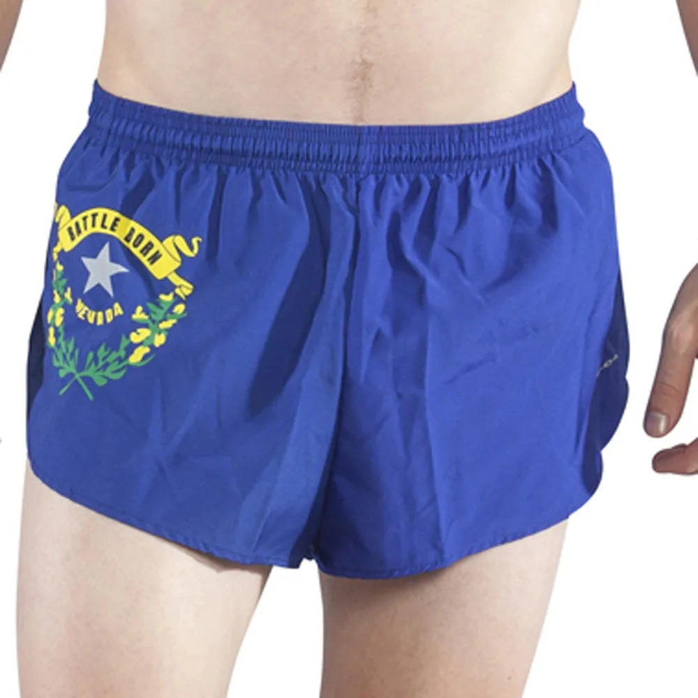 Men's 1" Elite Split Shorts- Nevada