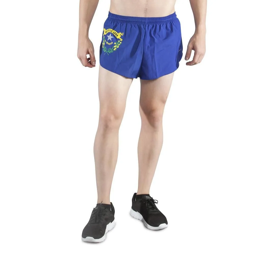 Men's 1" Elite Split Shorts- Nevada