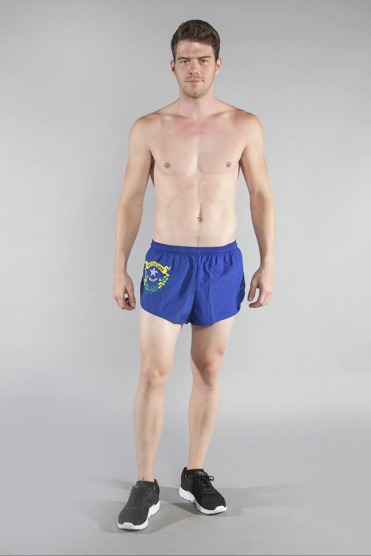 Men's 1" Elite Split Shorts- Nevada