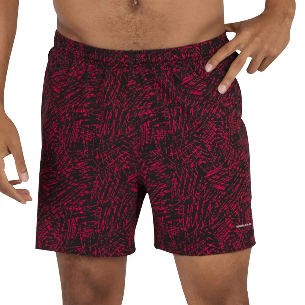 Men's 2-N-1 5 Inch Ultra Running Shorts- Hyper Red