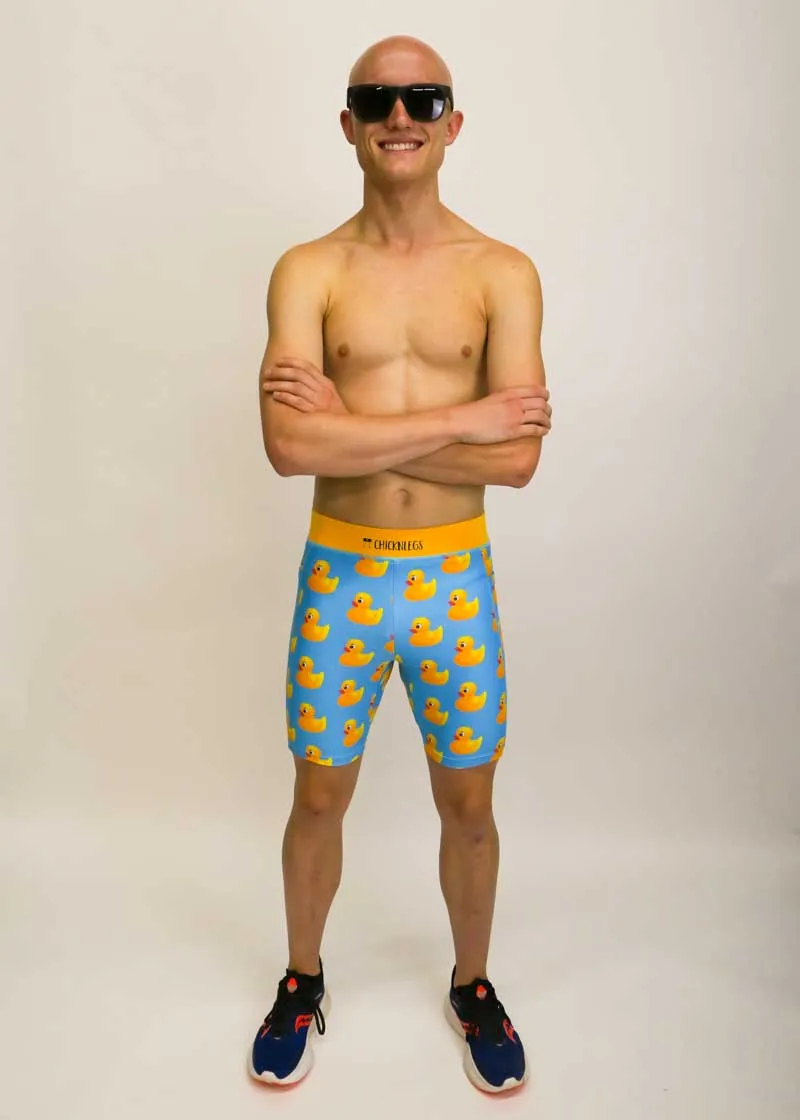 Men's Rubber Ducky 8" Half Tights