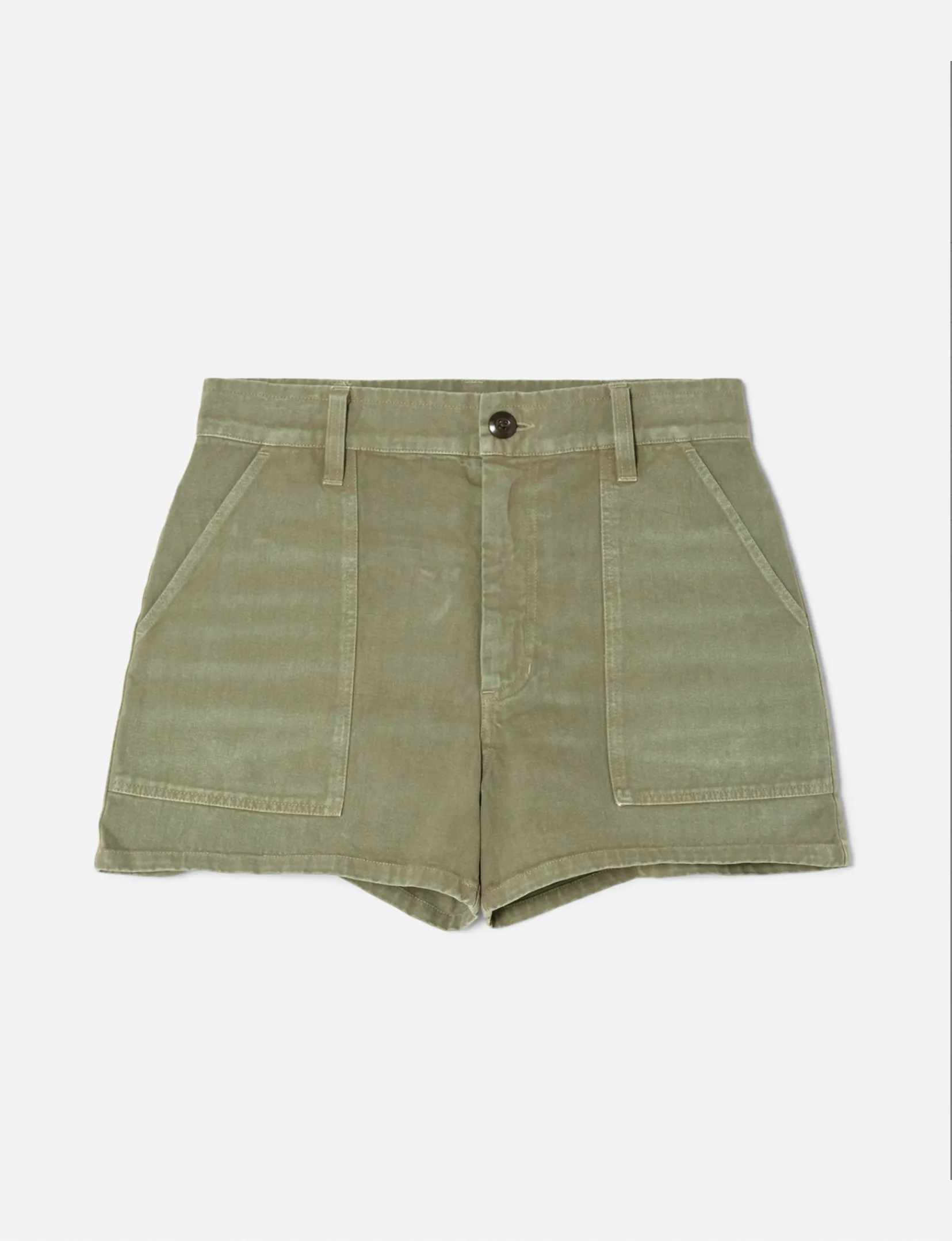 Military Mini Short, Bayleaf