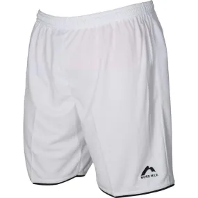 More Mile Premier Mens Football Shorts - White