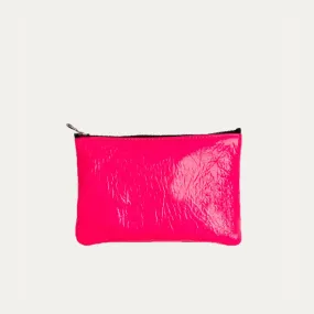 NEP/SH/PPO Pauly Pouch Organizer | Neon Pink   Silver Hardware