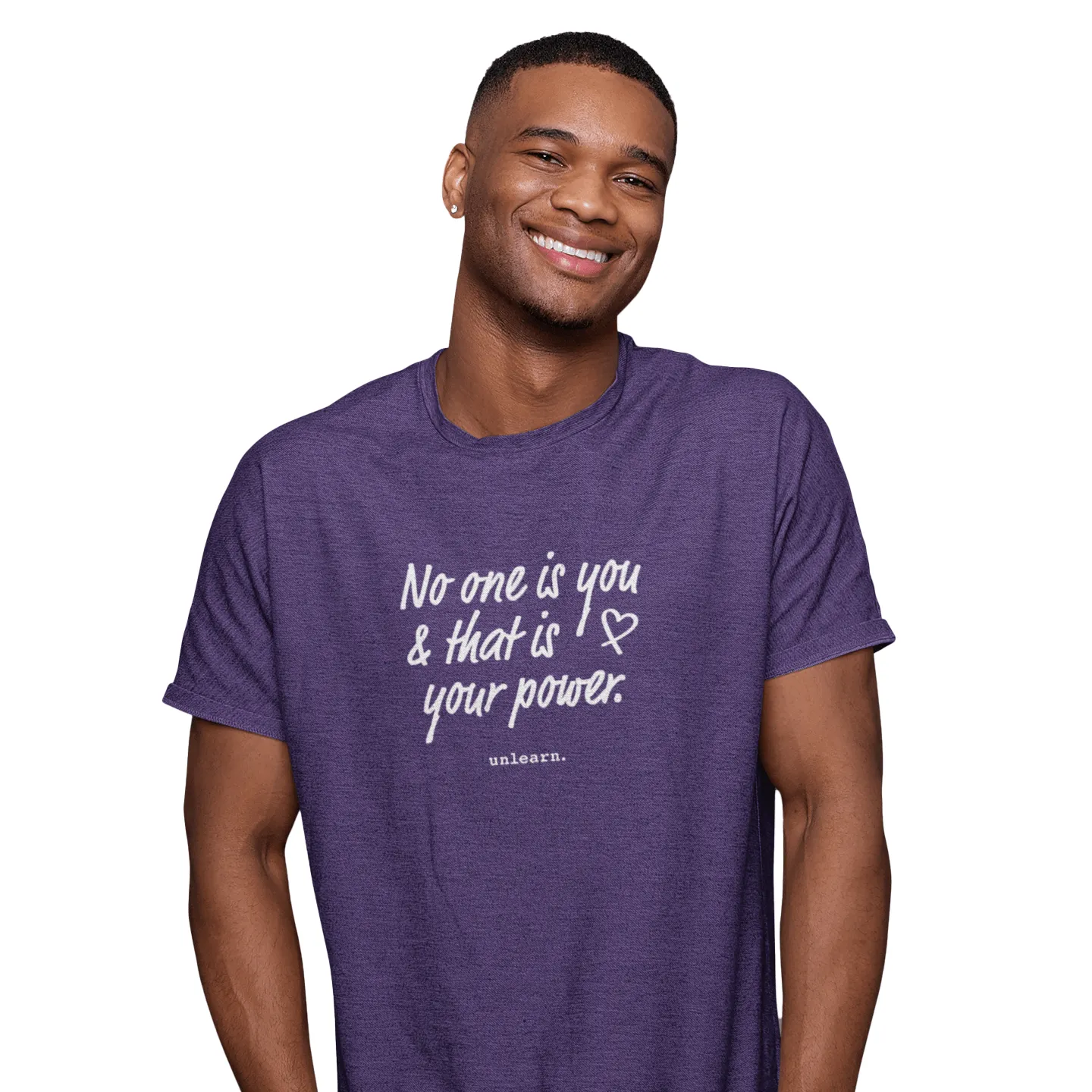 No One Is You - Heather Relaxed Fit T-shirt*