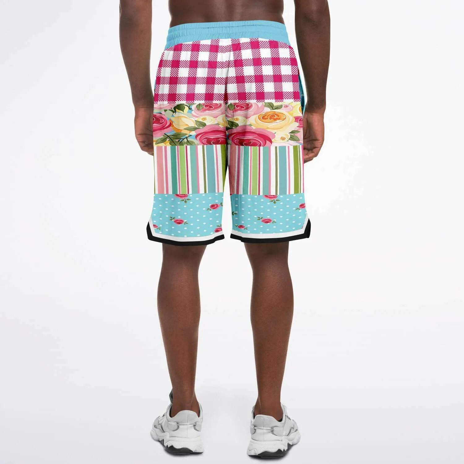 Parade of Roses Unisex Basketball Shorts